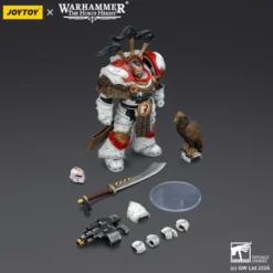 Warhammer 40,000 Actionfigur White Scars Legion Praetor in Cataphractii Terminator Armour 14 cm