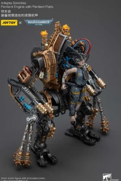 Warhammer 40k Actionfigur 1/18 Adepta Sororitas Penitent Engine with Penitent Flails 12 cm