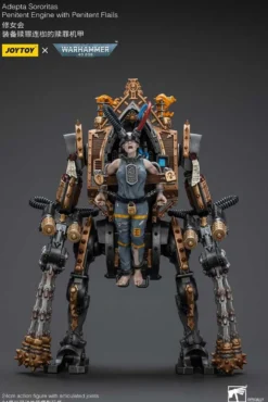 Warhammer 40k Actionfigur 1/18 Adepta Sororitas Penitent Engine with Penitent Flails 12 cm