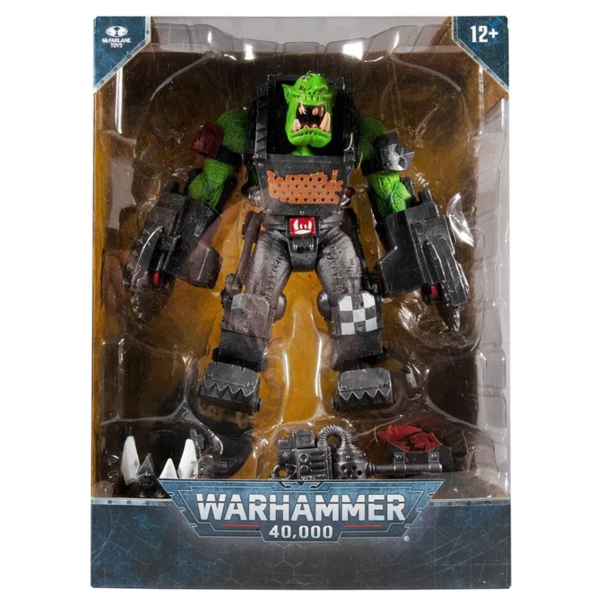 Warhammer 40k Actionfigur 30 cm Ork Meganob with Buzzsaw
