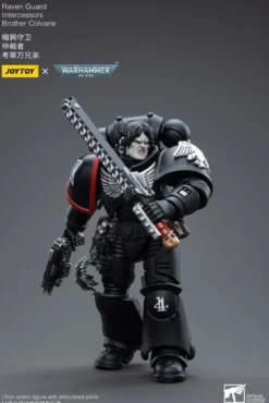 Warhammer 40k Actionfigur 1/18 Raven Guard Intercessors Brother Colvane 12 cm