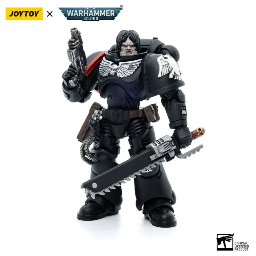 Warhammer 40k Actionfigur 1/18 Raven Guard Intercessors Brother Colvane 12 cm