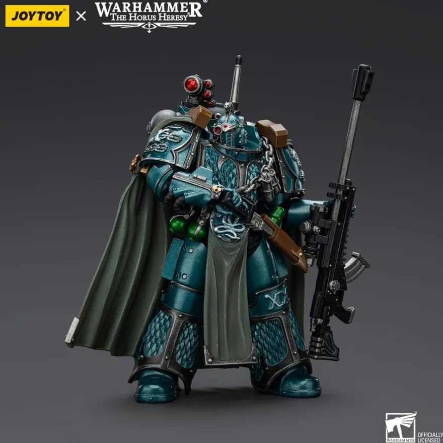 Warhammer The Horus Heresy Actionfigur The One who is Many With Sniper Rifle And Power Dagger 20 cm