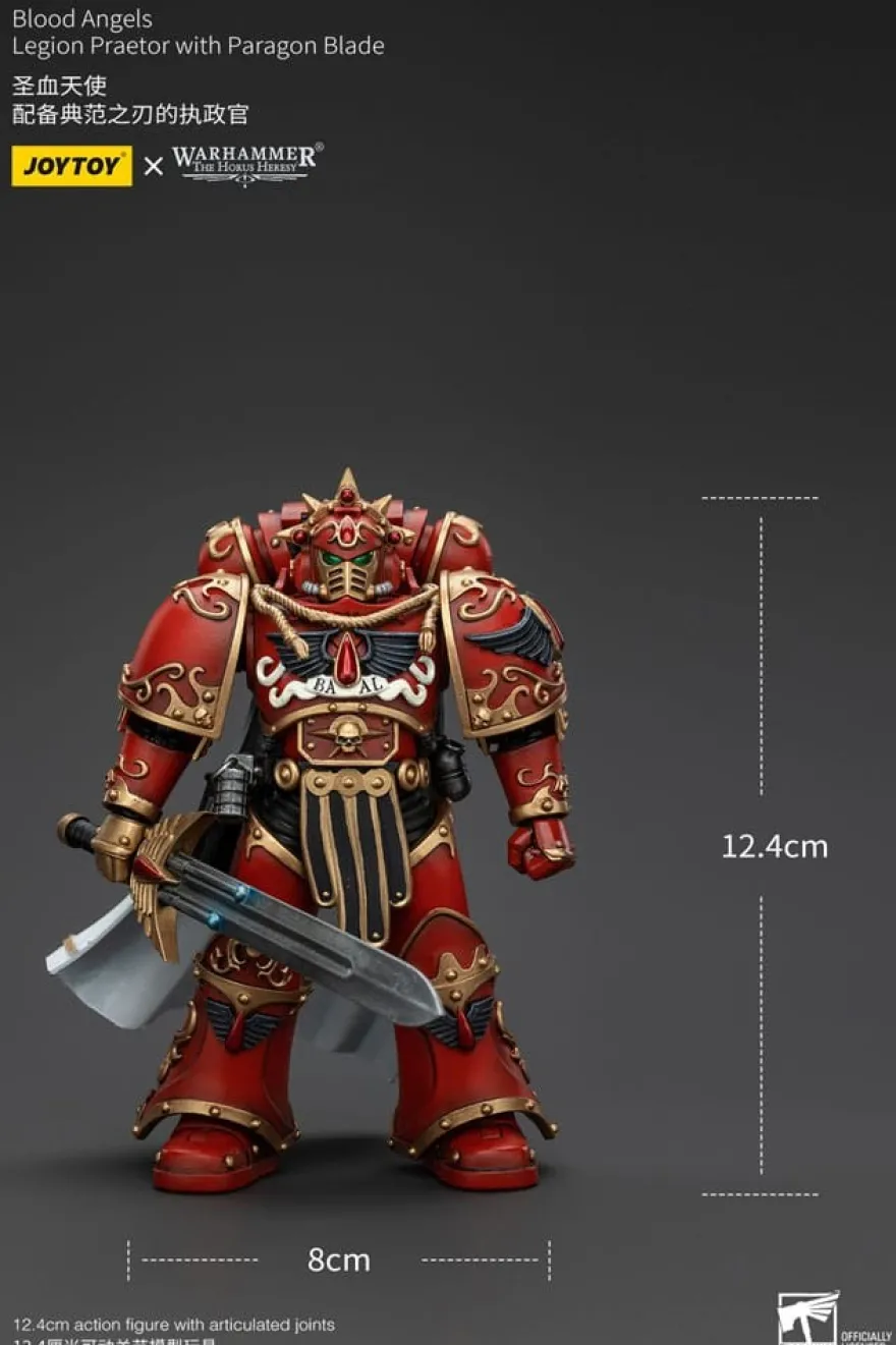 Warhammer The Horus Heresy Actionfigur 1/18 Blood Angels Legion Praetor with Paragon Blade 13 cm