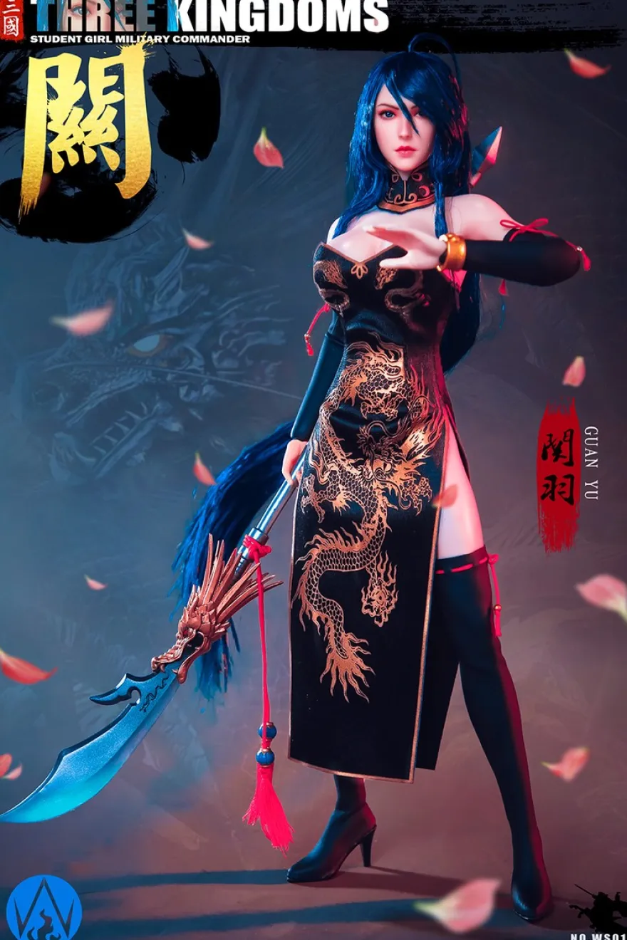 War Story 1/6 Actionfigur Guan Yu Student Girl (Female Edition)