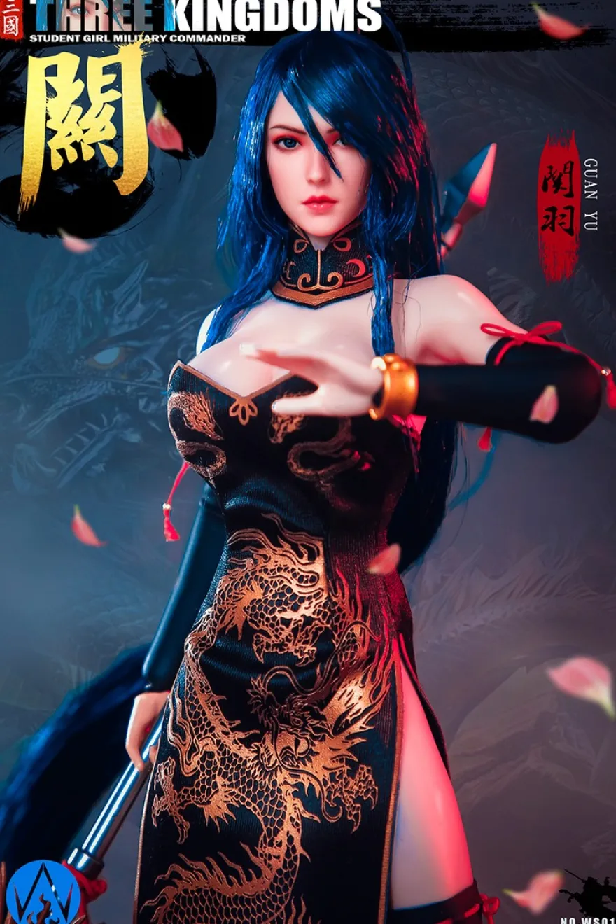 War Story 1/6 Actionfigur Guan Yu Student Girl (Female Edition)