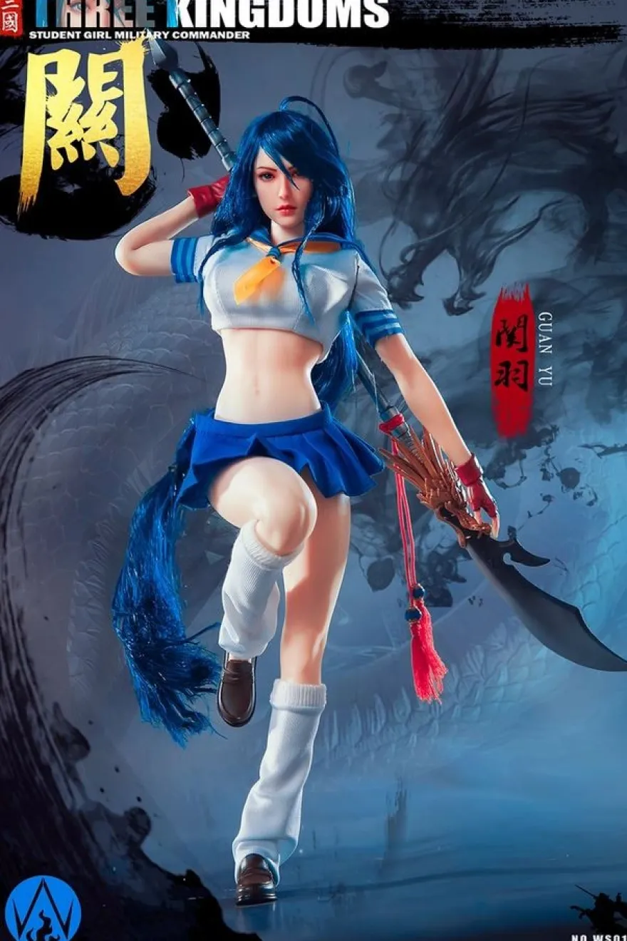 War Story 1/6 Actionfigur Guan Yu Student Girl (Female Edition)