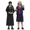 Wednesday Actionfiguren 2er Pack Wednesday Addams (Nevermore Uniform) and Enid 20 cm