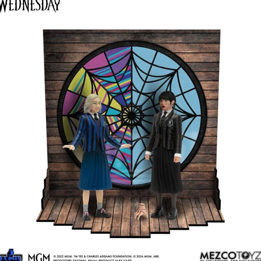 Wednesday 5 Points Figuren Wednesday & Enid Boxed Set 10 cm