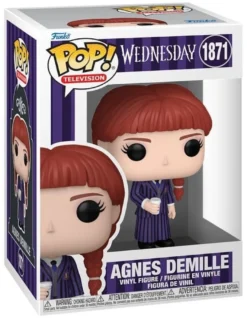 Wednesday POP! TV Vinyl Figur Agnes Demille 9 cm