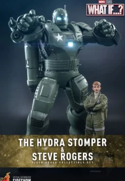What If...? Animated Series Masterpiece Actionfiguren 1/6 Steve Rogers & The Hydra Stomper (2-Pack)