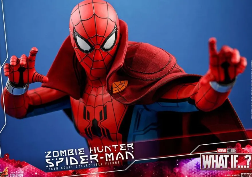 What If...? Animated Series Masterpiece Actionfigur 1/6 Zombie Hunter Spider-Man