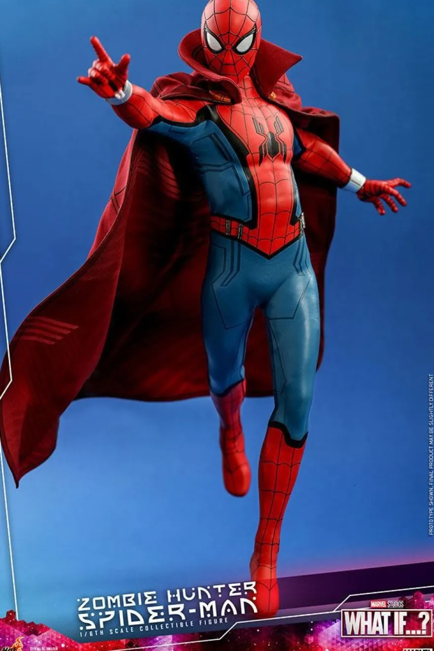 What If...? Animated Series Masterpiece Actionfigur 1/6 Zombie Hunter Spider-Man