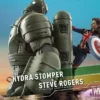 What If...? Animated Series Masterpiece Actionfiguren 1/6 Steve Rogers & The Hydra Stomper (2-Pack)