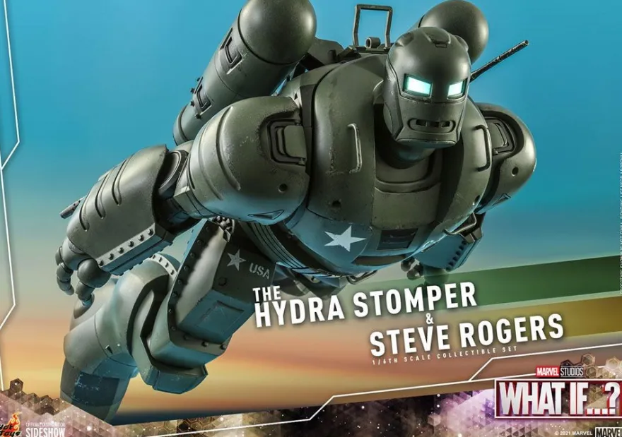 What If...? Animated Series Masterpiece Actionfiguren 1/6 Steve Rogers & The Hydra Stomper (2-Pack)