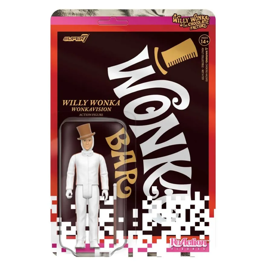 Willy Wonka & the Chocolate Factory ReAction Figures Wave 03 - Willy Wonka (White Suit)