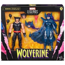 Wolverine 50th Anniversary Marvel Legends Actionfiguren 2er-Pack Wolverine & Psylocke 15 cm