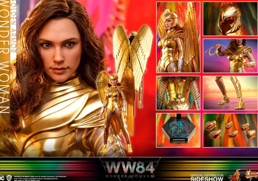 Wonder Woman 1984 Movie Masterpiece Actionfigur 1/6 Golden Armor Wonder Woman (Deluxe)