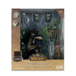 WoW Wave 2 Pandaren Monk and Rogue 1:12 Scale Posed Figure