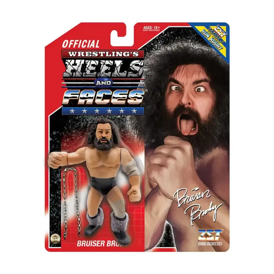 Wrestling Bruiser Brody Actionfigur - 11 cm