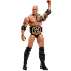 WWE Champions 2025 Wave 2 Actionfigur The Rock Scratch Title Exklusive