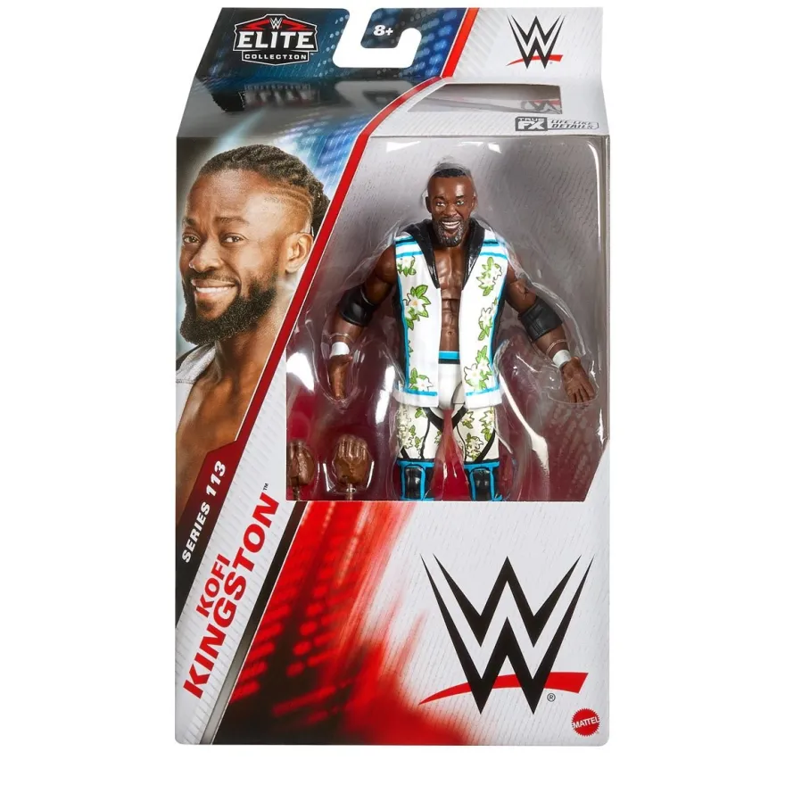 WWE Elite Collection Series 113 Actionfigur Kofi Kingston