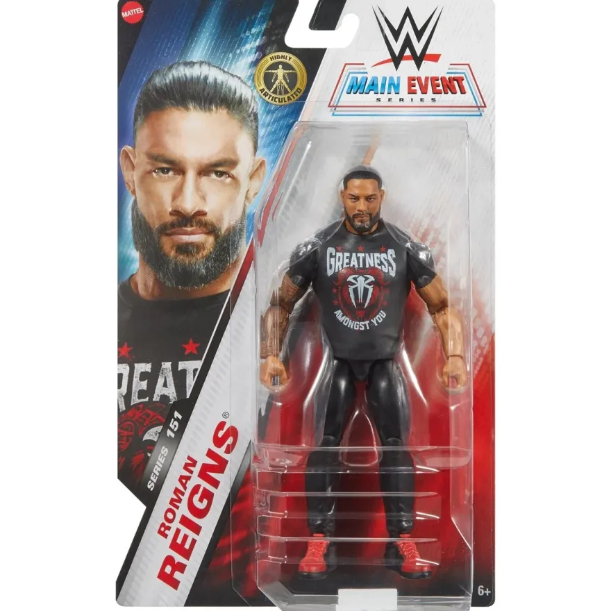 WWE Main Event Series 151 Actionfigur Roman Reigns