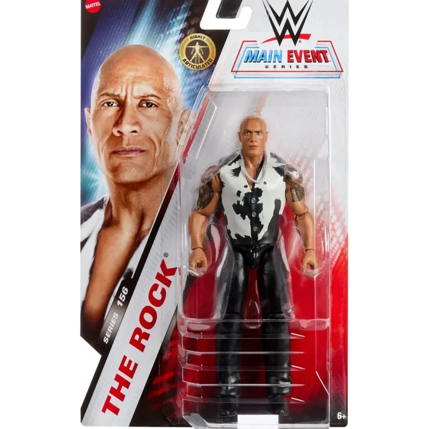 WWE Main Event Series Figure Series 156 The Rock