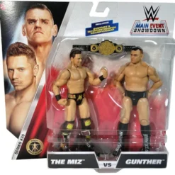 WWE Main Event Showdown Series 20 Actionfigur 2er-Pack Gunther & The Miz