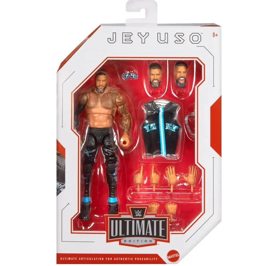 WWE Ultimate Edition Wave 26 Jey Uso Actionfigur
