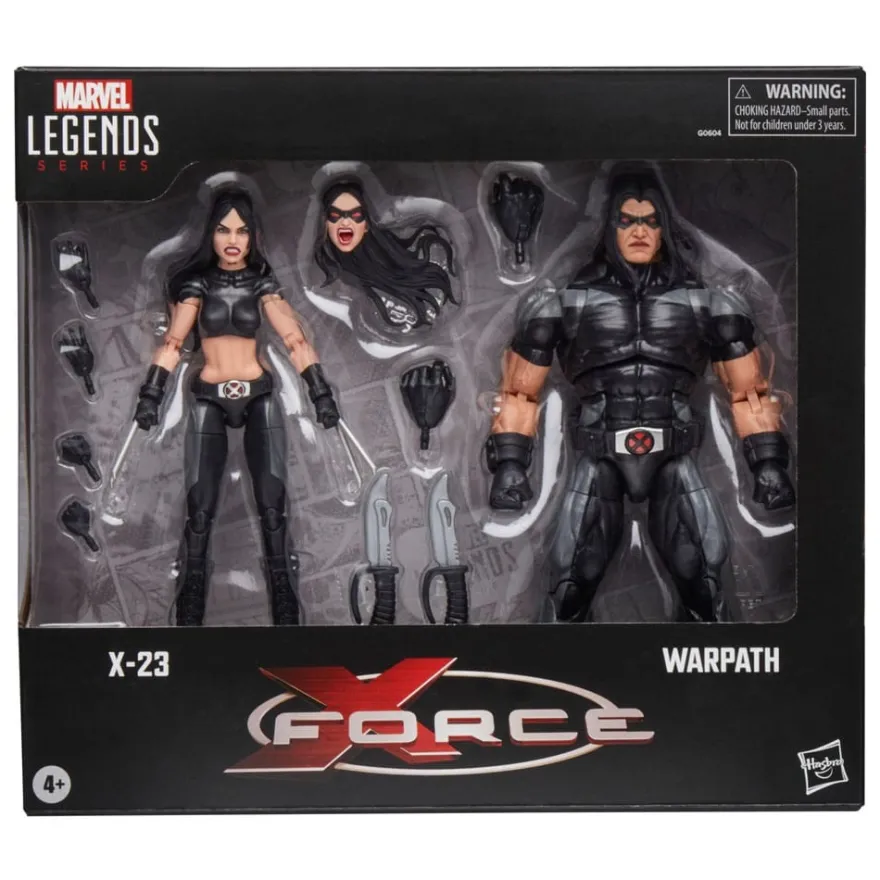 X-Force Marvel Legends Actionfiguren 2er-Pack X-23 & Warpath 15 cm