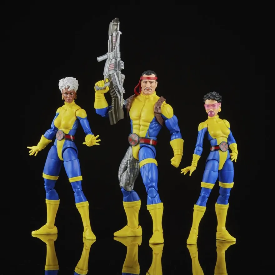 X-Men Marvel Legends Actionfiguren-Set 60th Anniversary Forge, Storm, & Jubilee