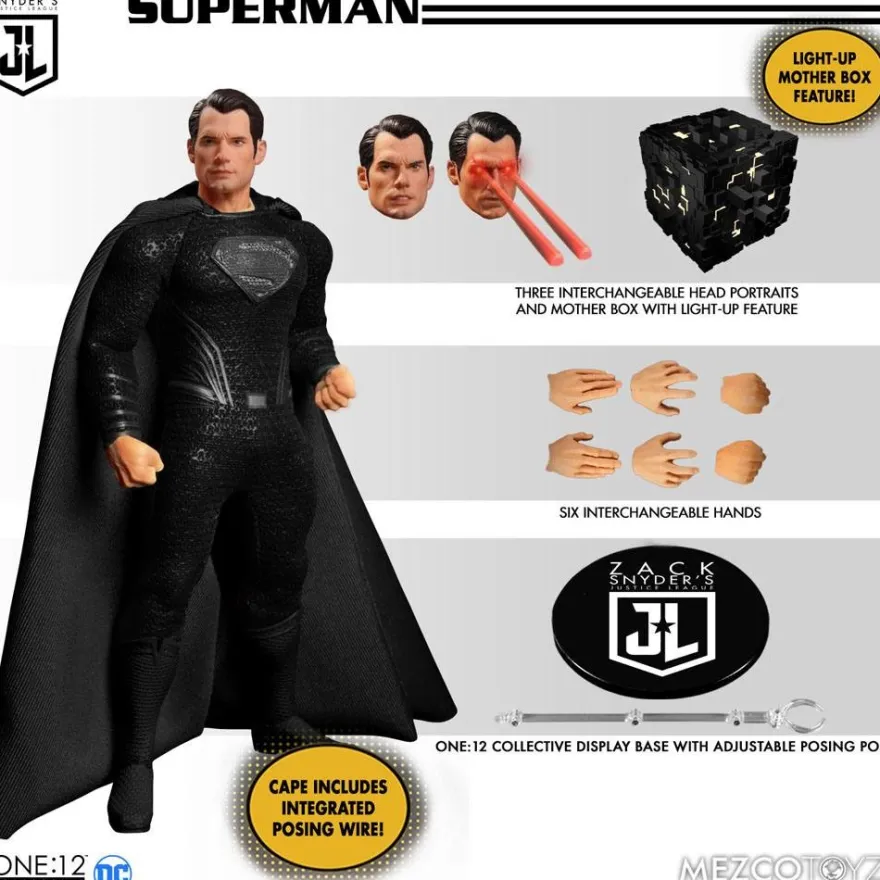 Zack Snyder's Justice League 'The One:12 Collective' Actionfiguren 1/12 Deluxe Steel Box-Set