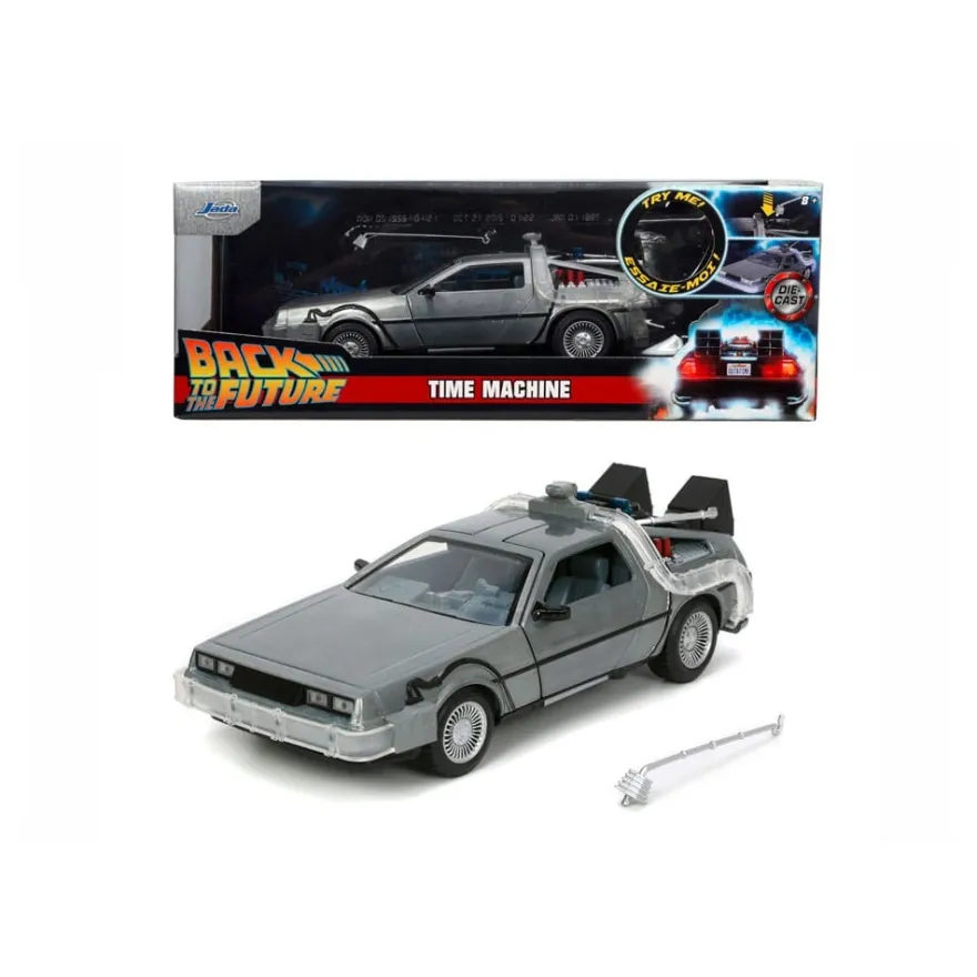 Zurück in die Zukunft Diecast Modell 1/24 Time Machine Model 1