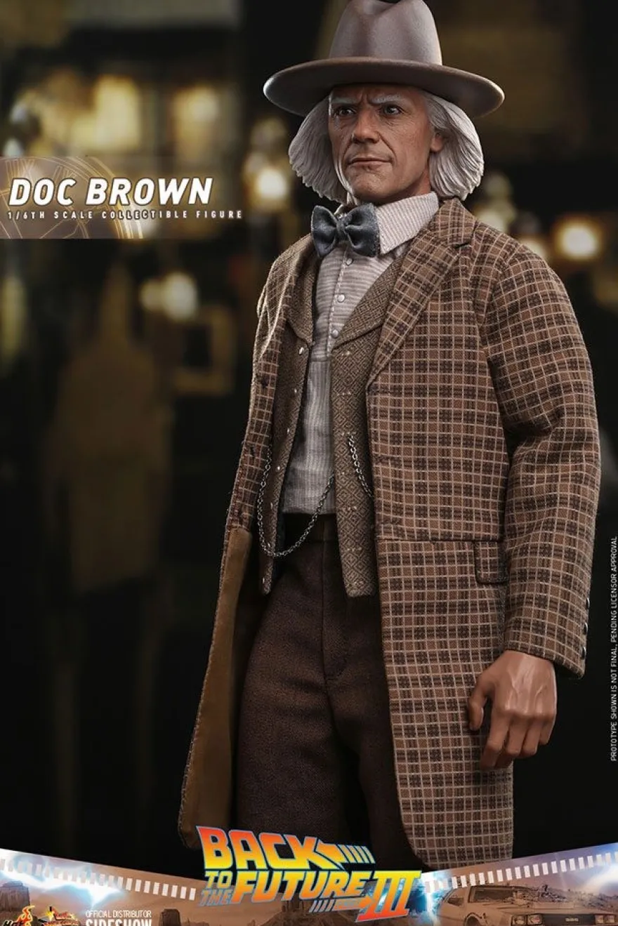 Zurück in die Zukunft III Movie Masterpiece Actionfigur 1/6 Doc Brown