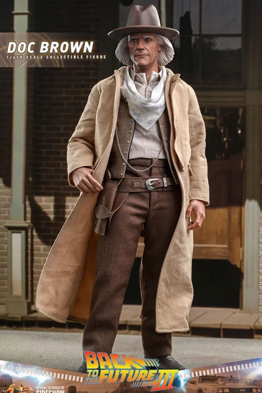 Zurück in die Zukunft III Movie Masterpiece Actionfigur 1/6 Doc Brown