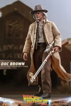 Zurück in die Zukunft III Movie Masterpiece Actionfigur 1/6 Doc Brown