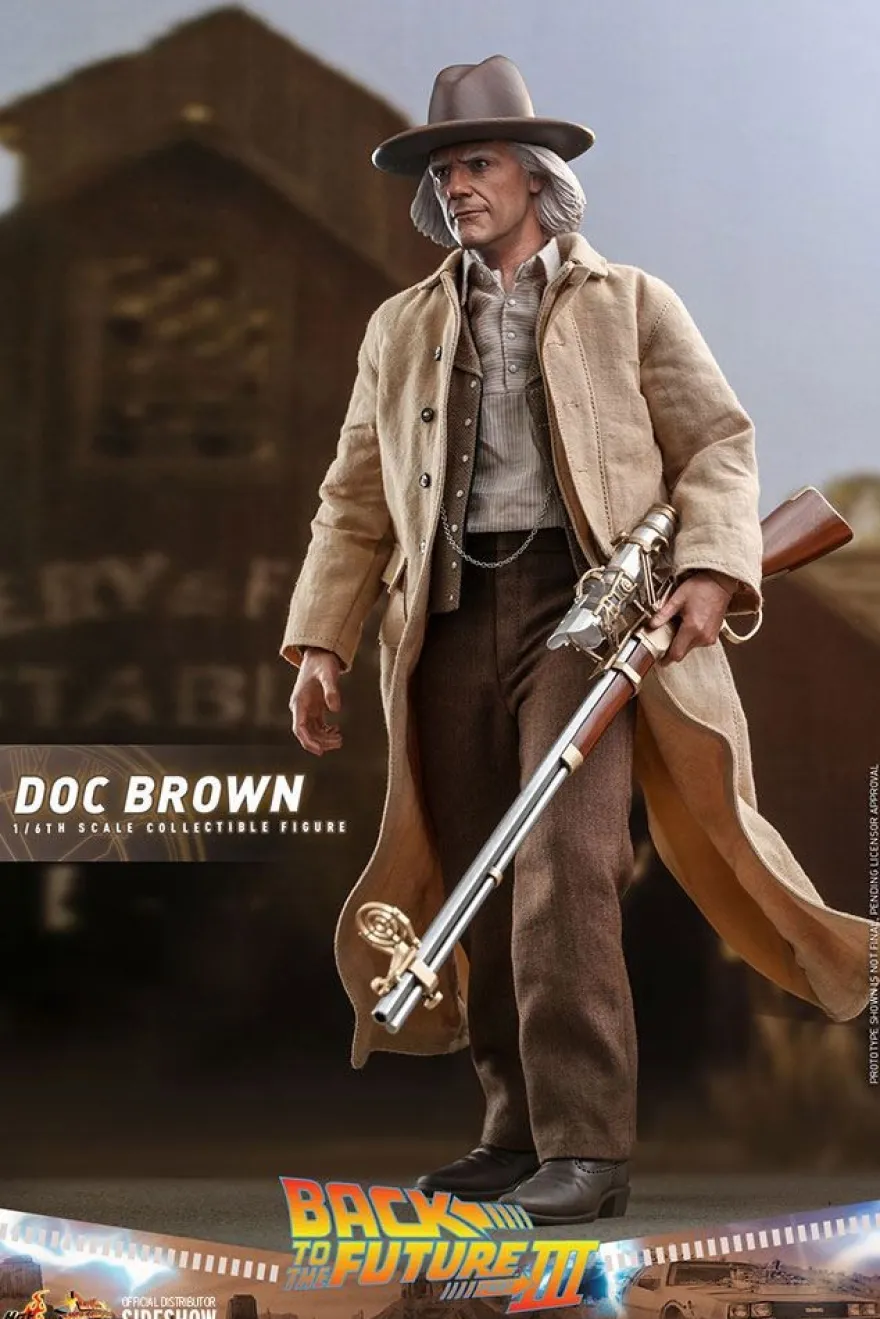 Zurück in die Zukunft III Movie Masterpiece Actionfigur 1/6 Doc Brown
