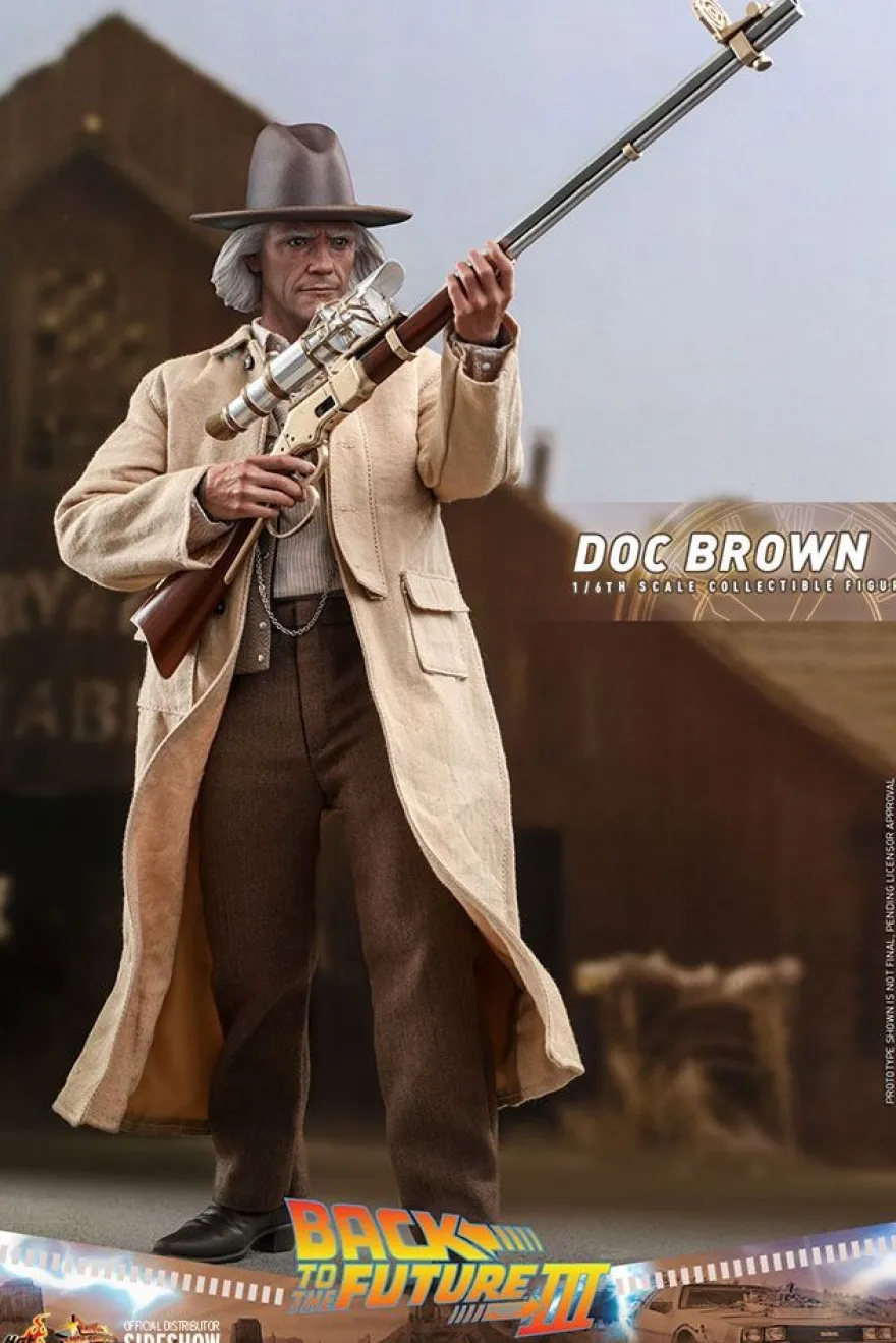 Zurück in die Zukunft III Movie Masterpiece Actionfigur 1/6 Doc Brown