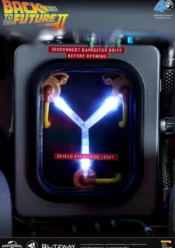 Zurück in die Zukunft II Premium UMS Actionfahrzeug 1/6 Zeitmaschine Time Machine 74 cm