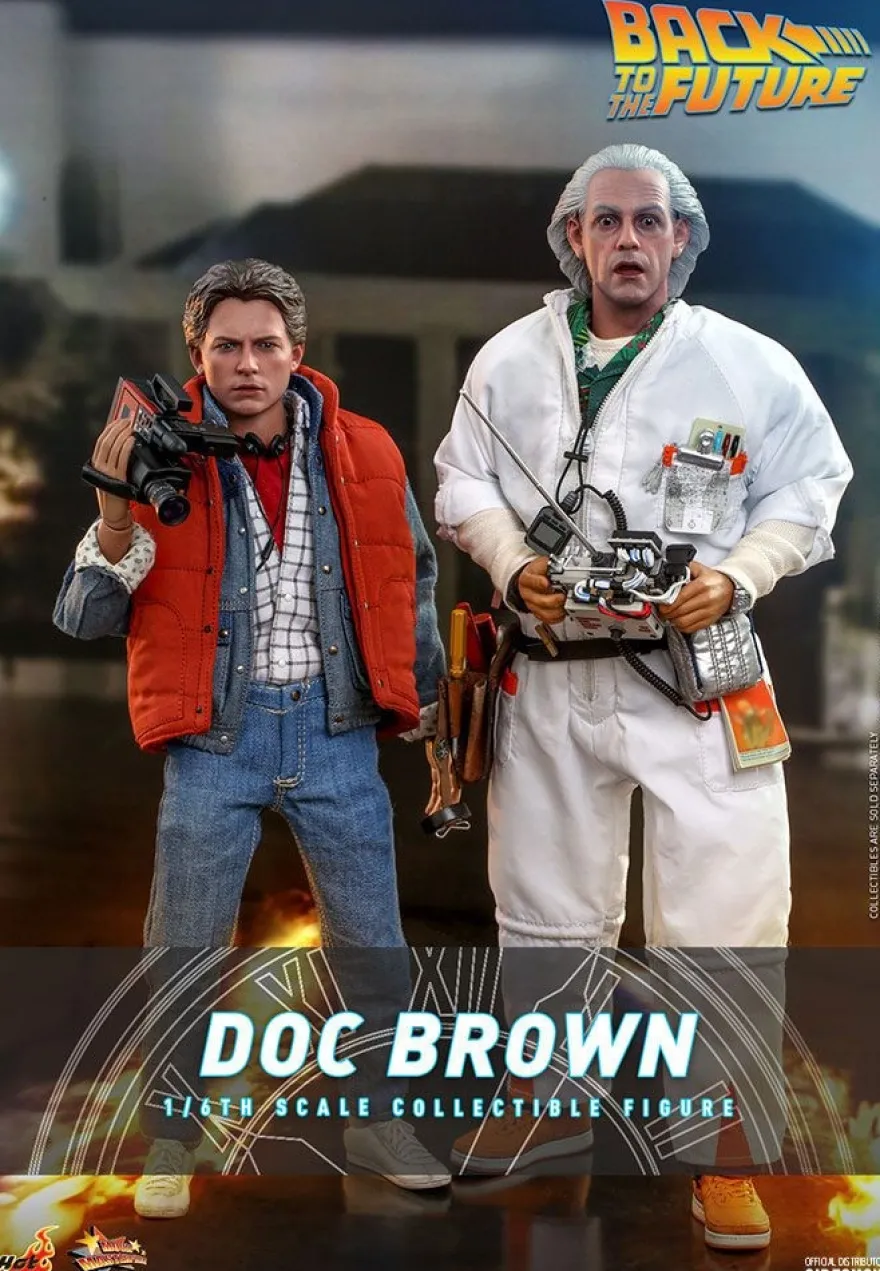 Zurück in die Zukunft Movie Masterpiece Actionfigur 1/6 Doc Brown
