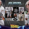 Zurück in die Zukunft Movie Masterpiece Actionfigur 1/6 Doc Brown (Deluxe Version)