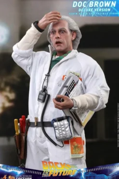 Zurück in die Zukunft Movie Masterpiece Actionfigur 1/6 Doc Brown (Deluxe Version)