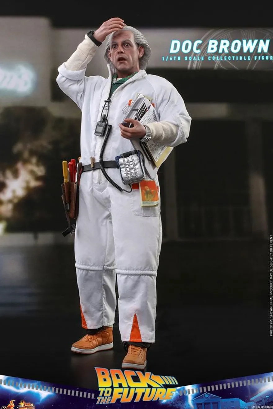 Zurück in die Zukunft Movie Masterpiece Actionfigur 1/6 Doc Brown