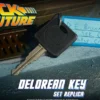 Zurück in die Zukunft Replik 1/1 Delorean Key Set